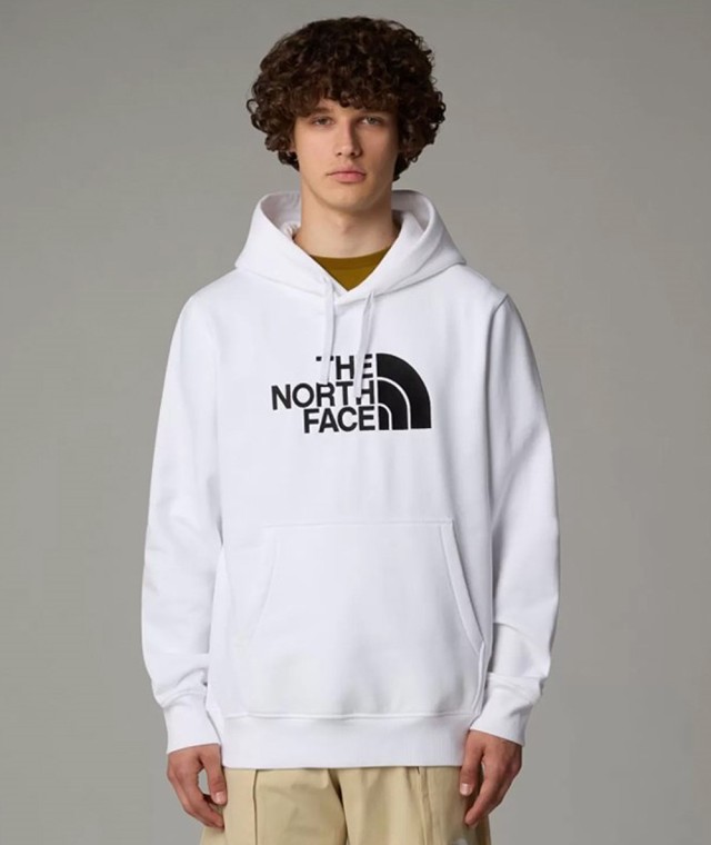 The North Face M Drew Peak Pullover Ho Tnf Wht/T Ανδρικό Φούτερ Λευκό