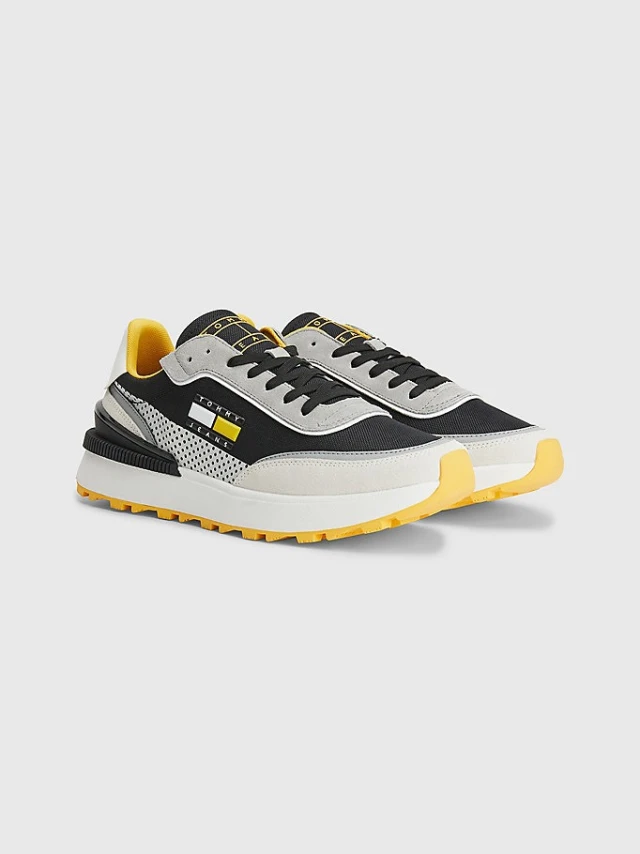 Tommy Hilfiger Tommy Jeans Technical Evolve Ανδρικά Sneakers Κίτρινα