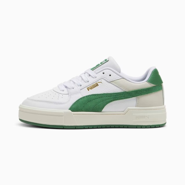 Puma CA Pro Suede FS Ανδρικά Sneakers Λευκά-Πράσινο