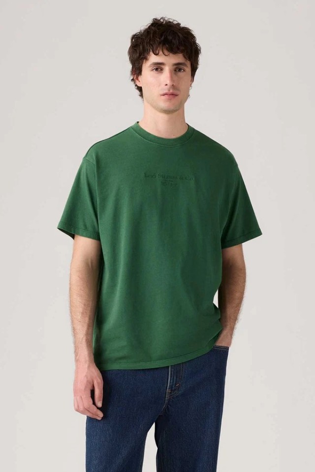 Levis Vintage Fit Graphic Tee Greens Ανδρική Μπλούζα Πράσινη