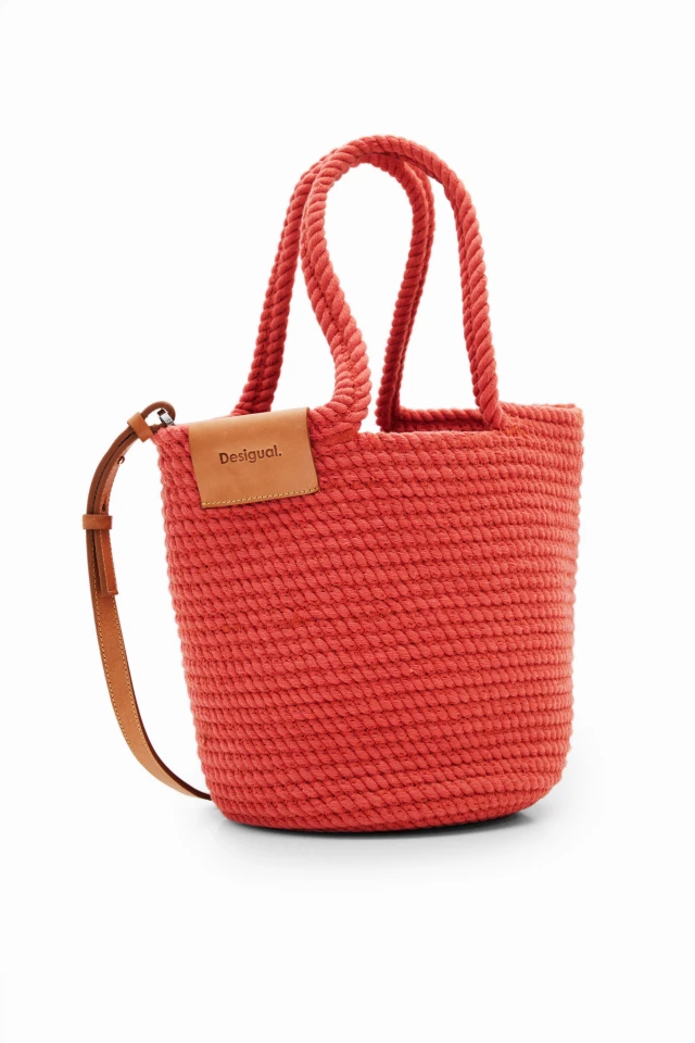 Desigual Bag_Balenc Γυναικεία Τσάντα Κοραλί