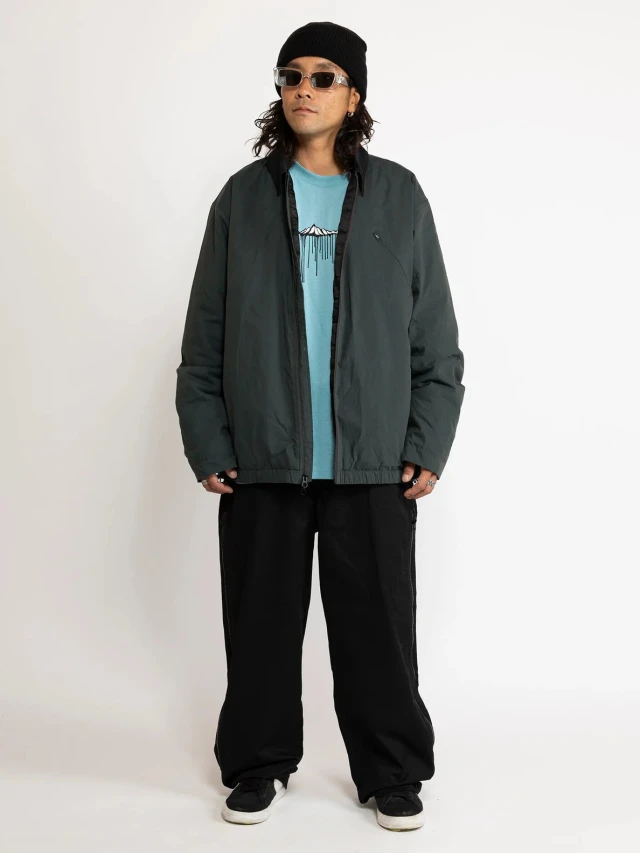 Volcom Tt B Iguchi Light Jacket  Ανδρικό Μπουφάν Γκρι