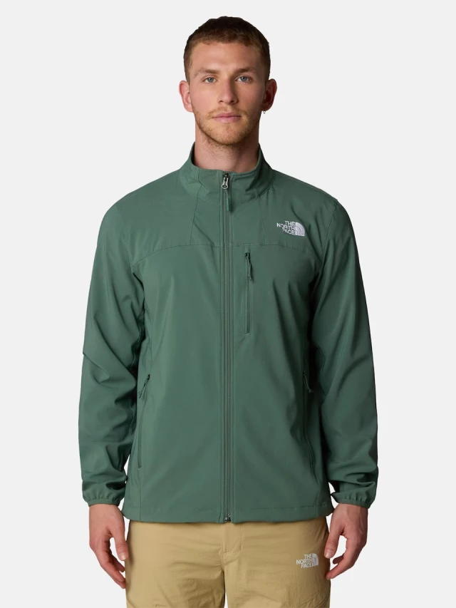 The Northface M Nimble Jacket - Eu Ανδρικό Μπουφάν Αντιανεμικο Πράσινο