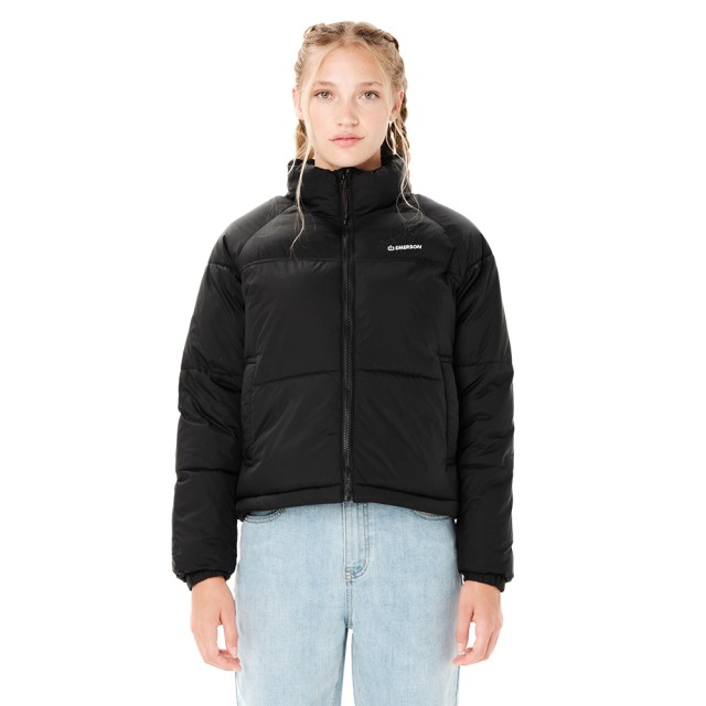 Emerson Womens Puffer Jacket Γυναικείο Μπουφάν Μαύρο