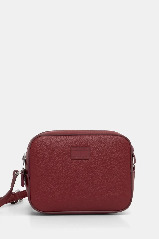 Tommy Hilfiger Tjw Must Camera Bag Γυναικεία Τσάντα Κόκκινη
