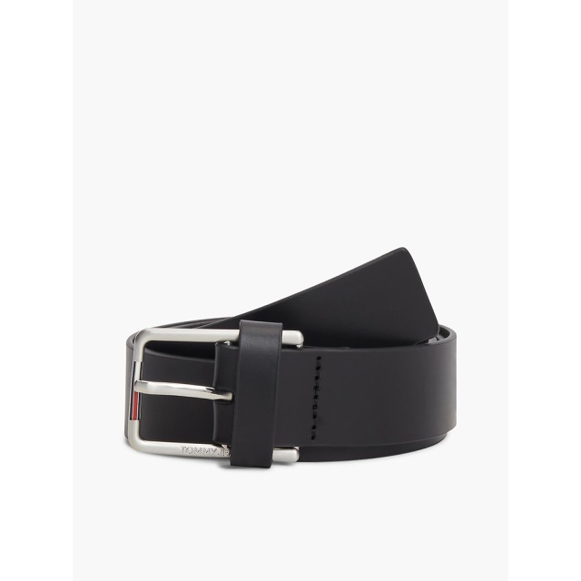 Tommy Hilfiger Tjm Austin 3.5 Ανδρική Δερμάτινη Ζώνη Μαύρη