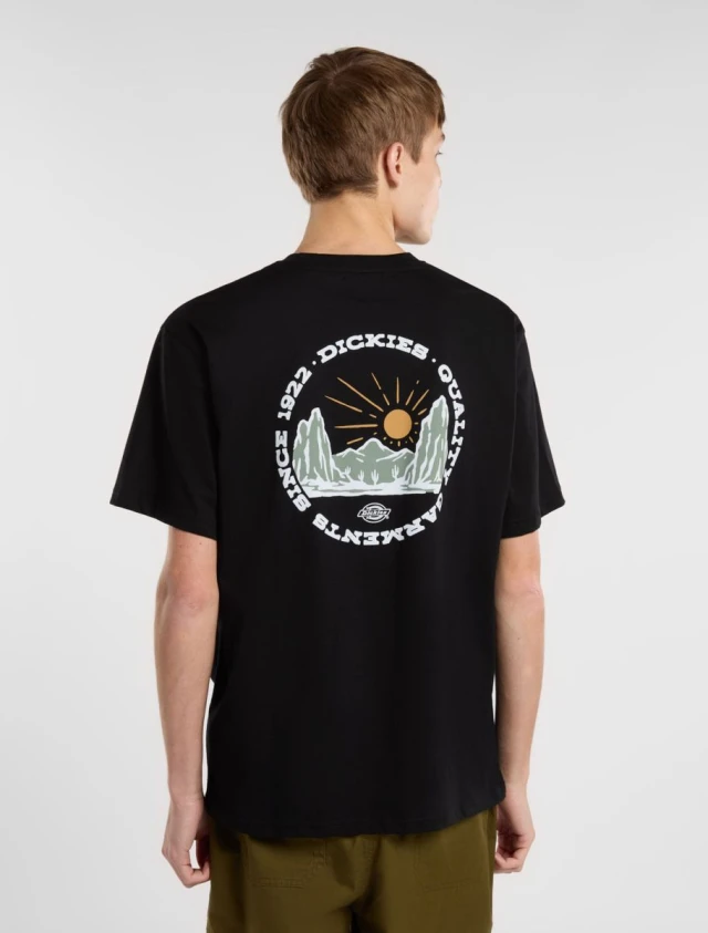 Dickies Dickies Outdoor Ss Tee Black Ανδρική Μπλούζα Μαύρη