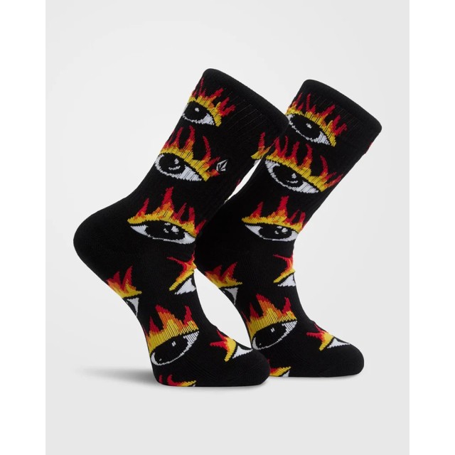 Volcom Fa Ozzy Sock 2 Ανδρικές Κάλτσες Μαύρες