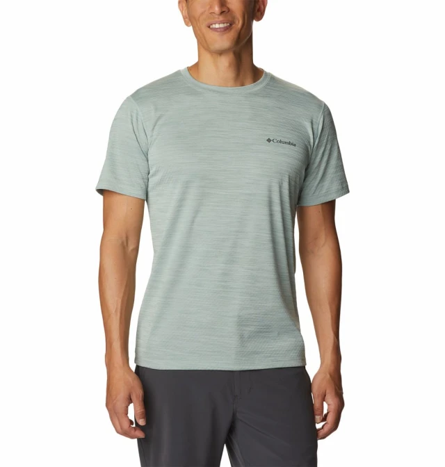 Columbia M Ice Lake™ SS Tee Ανδρική Μπλούζα Πράσινο