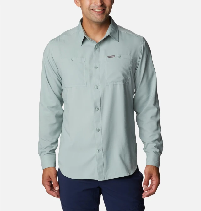 Columbia Utilizer™ Woven Long Sleeve Ανδρικό Πουκάμισο Μέντα