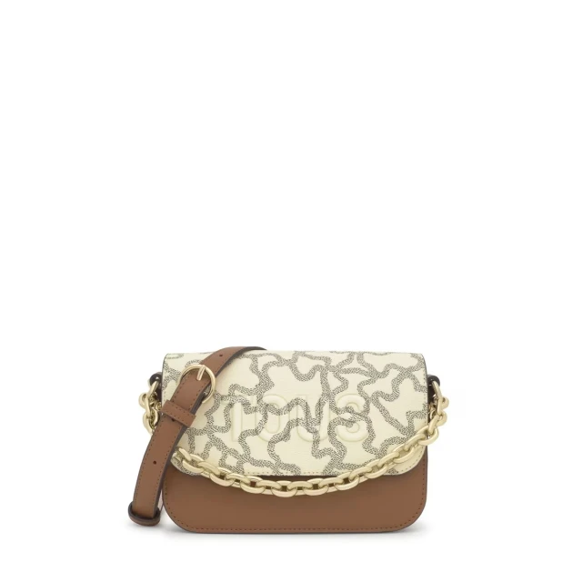 Tous Bandolera s. Chain K Icon Γυναικεια Τσαντα Καφέ Multi color