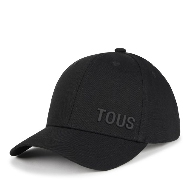 Tous Gorra Tous Logo Metal Negro Καπέλο Μαύρο