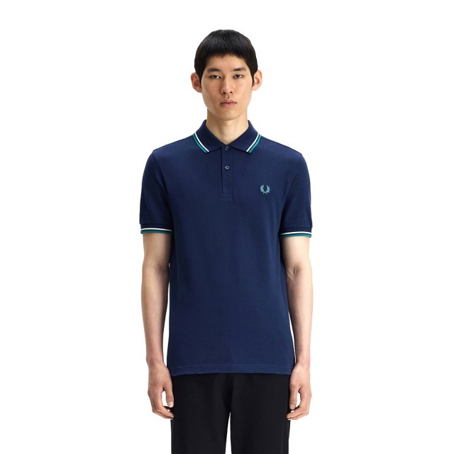 FRED PERRY POLO Ανδρική Μπλουζα Polo Μπλε