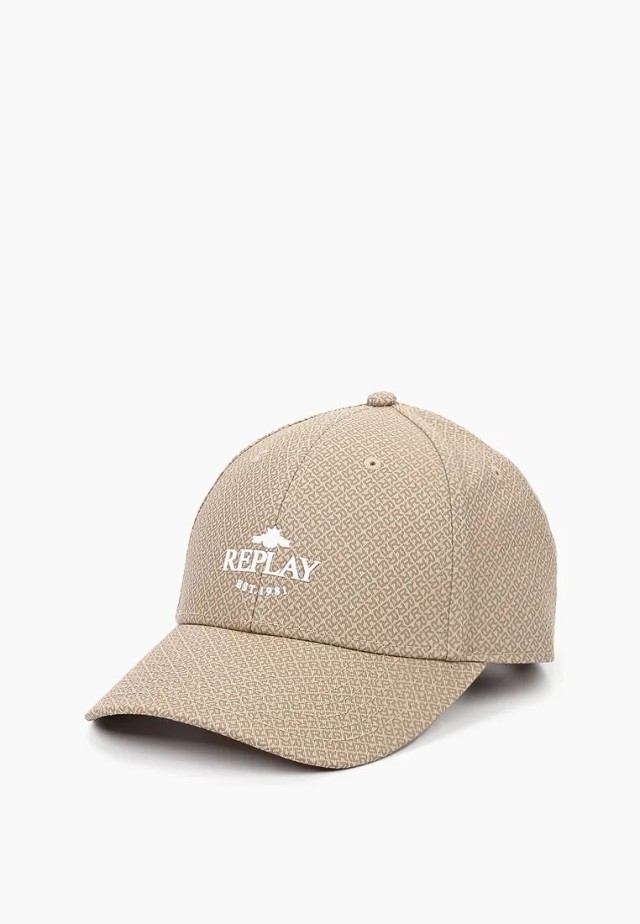 Replay Γυναικείο Καπέλο Μπεζ
