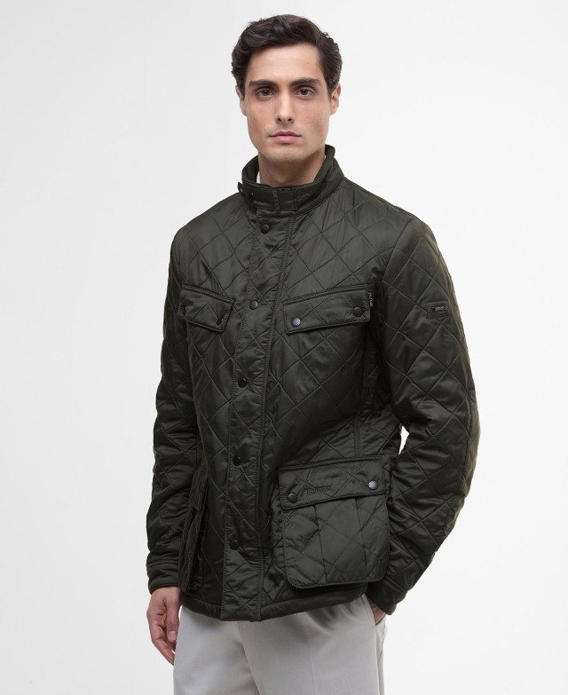 Barbour B.Intl Ariel Polarquilt  Ανδρικό Μπουφάν Λαδί