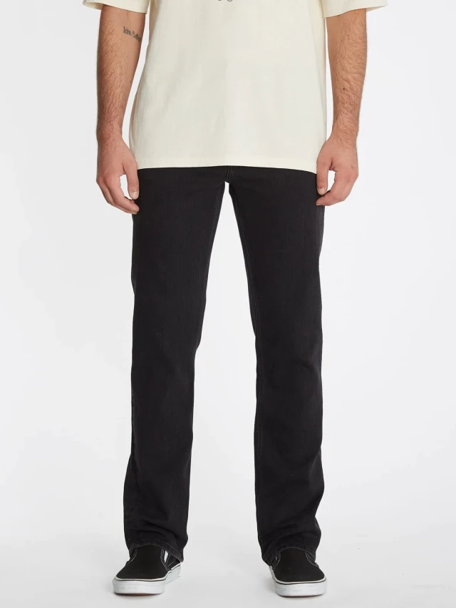 Volcom Solver Denim Ανδρικό Παντελόνι Τζιν Μαύρο