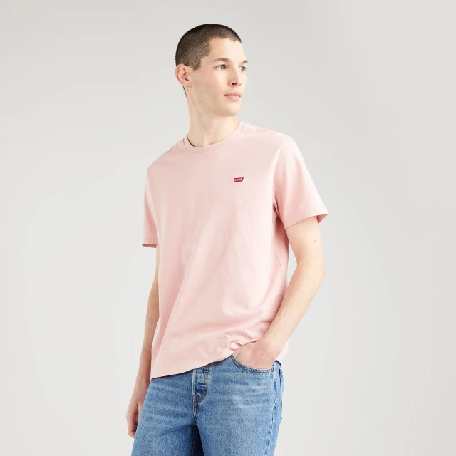 Levis Ss Original Hm Tee Silver Pink Ανδρικη Μπλουζα Ροζ
