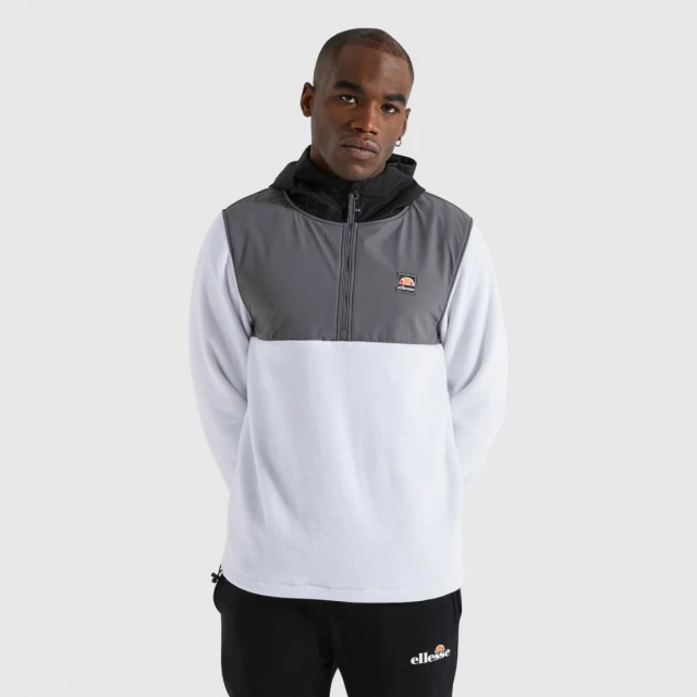 Ellesse Venaro Jacket Ανδρικο Fleece Λευκο