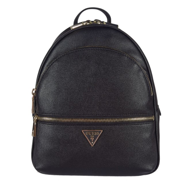 Guess Manhattan Large Backpack Γυναικεια Τσαντα Μαυρη