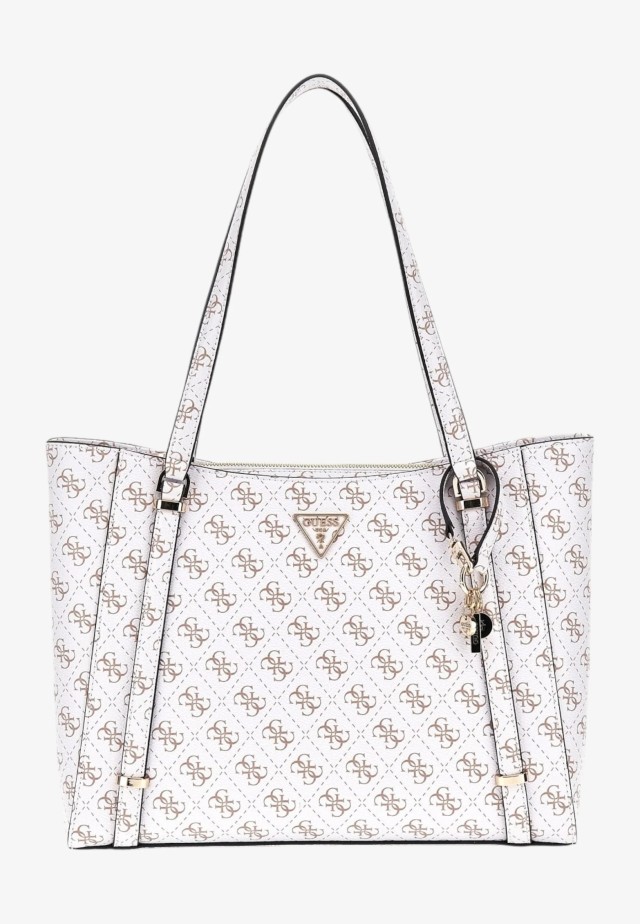 Guess Eco Erica Elite Tote Γυναικεία Τσάντα Λευκή