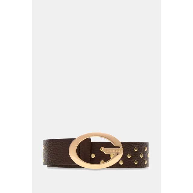 Guess Camden Nt Rev & Nt Adj H30 Γυναικεία Ζώνη Καφέ