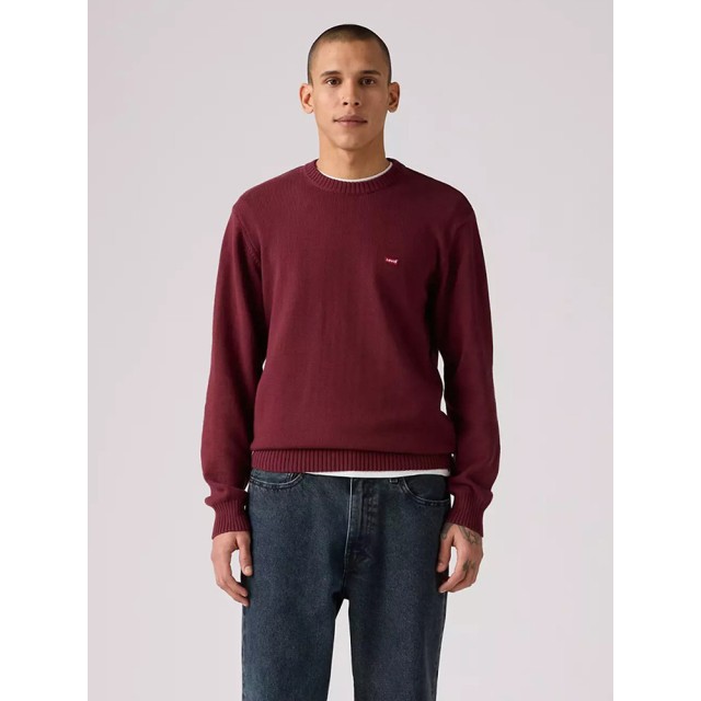Levis Classic Hm Sweater Purples Ανδρικό Πλεκτό Μπορντό