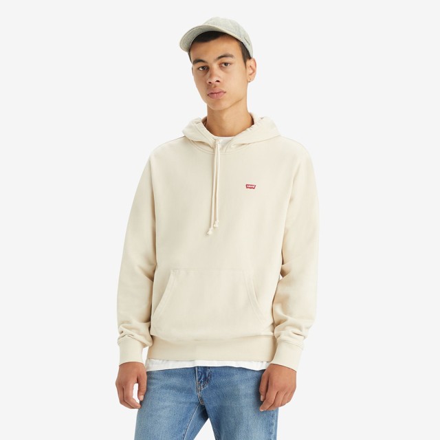 Levis The Original Hm Hoodie Neutrals Ανδρικό Φούτερ Μπεζ