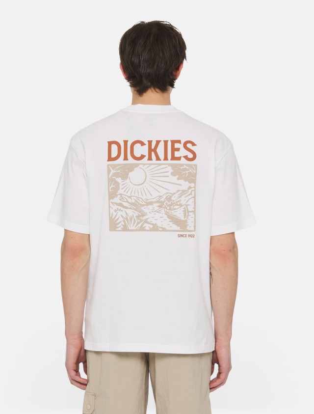 Dickies Patrick Springs Tee Ss White Ανδρική Μπλούζα Λευκή