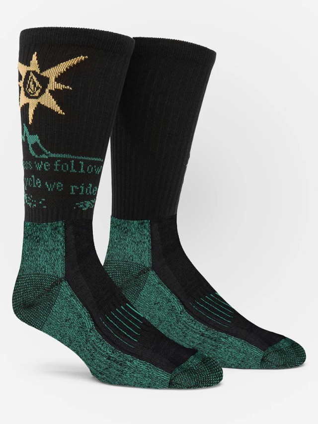 Volcom Tt B Iguchi Sock Pr Κάλτσες Χακι