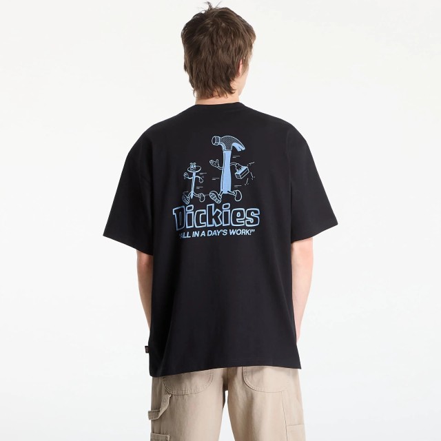 Dickies Fairlawn Ss Tee Black Ανδρική Μπλούζα Μαύρη