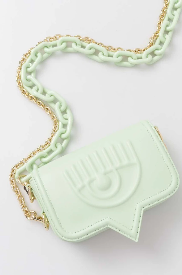 Chiara Ferragni Range A - Eyelike Bags, Sketch 02 Γυναικεία Τσάντα Πράσινη