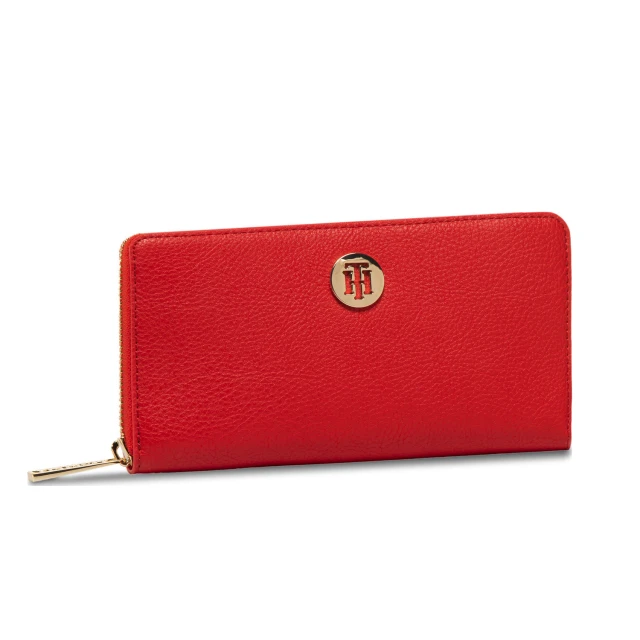 Tommy Hilfiger Th Core Large Za Γυναικειο Πορτοφολι Κοκκινο