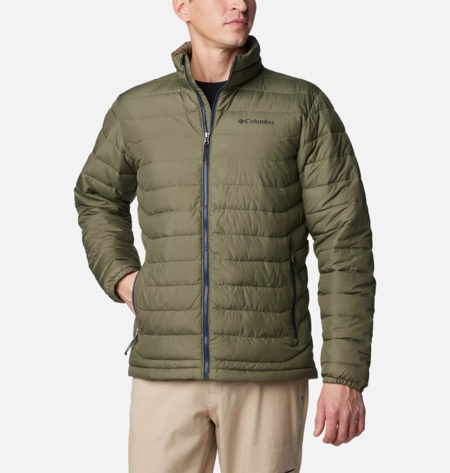 Columbia Powder Lite™ II Jacket Ανδρικό Μπουφάν Λαδί