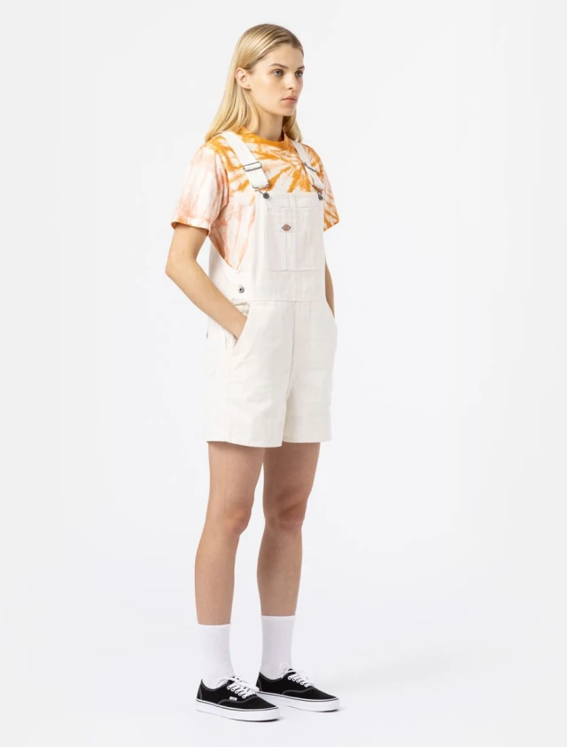 Dickies Duck Canvas B S W Sw Bla Γυναικεία Σαλοπέτα Λευκή