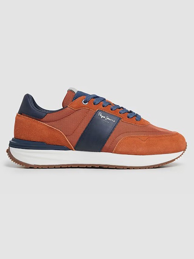 Pepe Jeans Drop 2 Buster Supra M Fashion Sneakers Ανδρικά Sneakers Πορτοκαλί