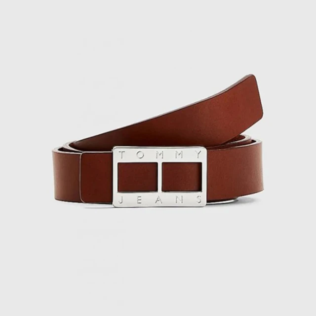 Tommy Hilfiger Tjw Heritage Lock Leather Γυναικεια Ζωνη Καφε
