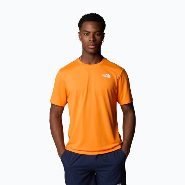 The North Face M 24/7 S/S Tee Reg Ανδρική Μπλούζα Πορτοκαλί