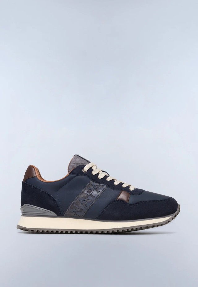 Napapijri F5cosmos01/Syn Navy/Grey Ανδρικά Sneakers Μπλε