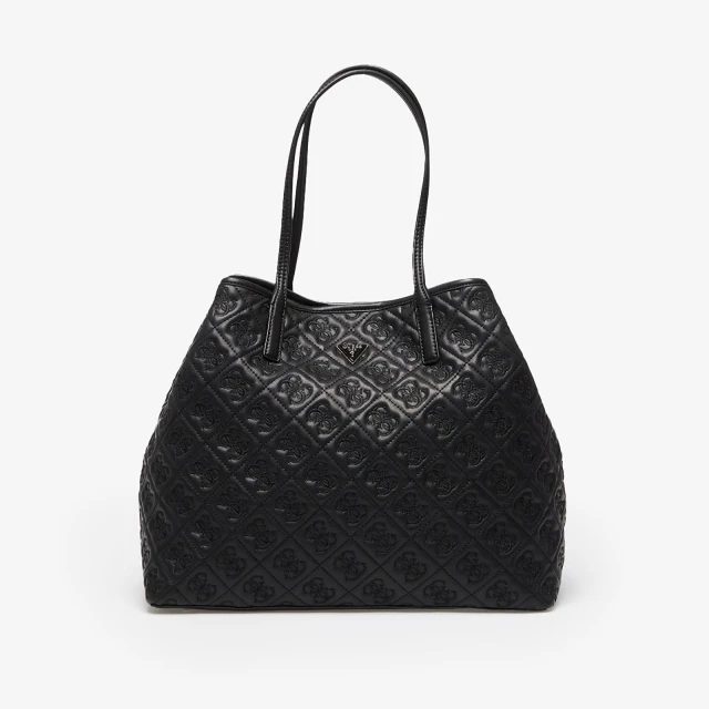 Guess Adelasia Large 2 In 1 Tote Γυναικεία Τσάντα Μαύρη