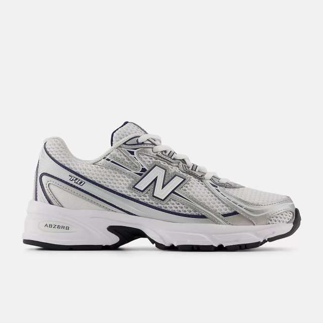 New Balance  U740WN2 Sneakers Λευκά-Ασημί-Μπλε
