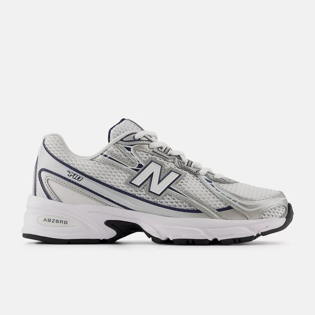 New Balance  U740WN2 Sneakers Λευκά-Ασημί-Μπλε