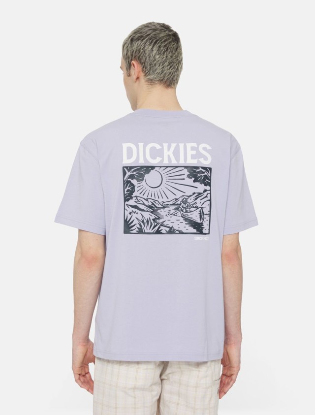 Dickies Patrick Springs Tee Ss Cosmic Sky Ανδρική Μπλούζα Μωβ