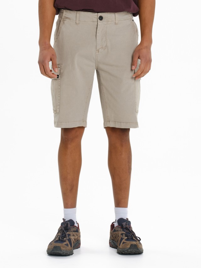 Emerson Mens Classic Cargo Shorts Ανδρική Βερμούδα Cargo Μπεζ