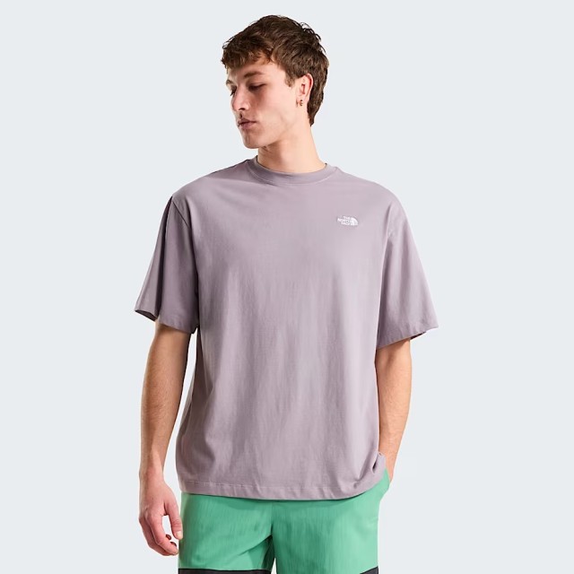 The North Face M Ess Sd Os Ss Tee Transcendent G Ανδρική Μπλούζα Μωβ