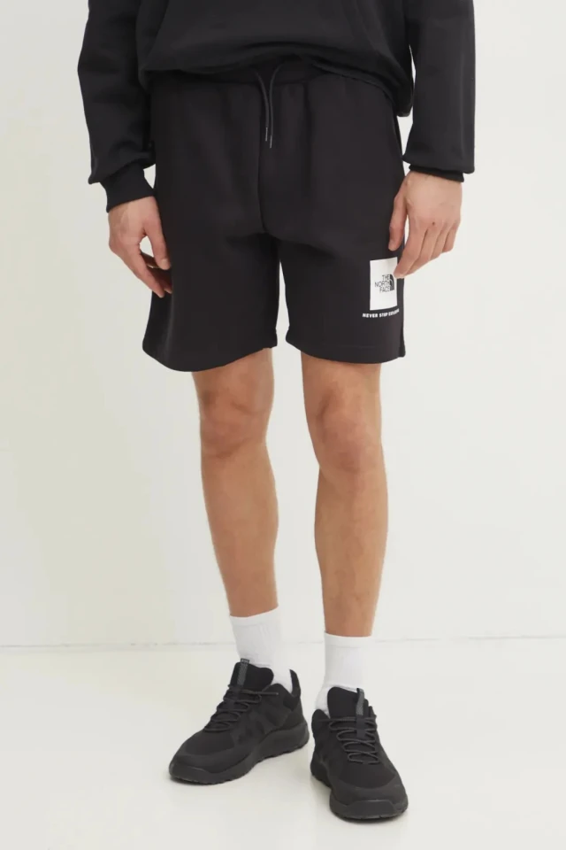 The Northface M Box Nse Regular Short Ανδρική Βερμούδα Μαύρη