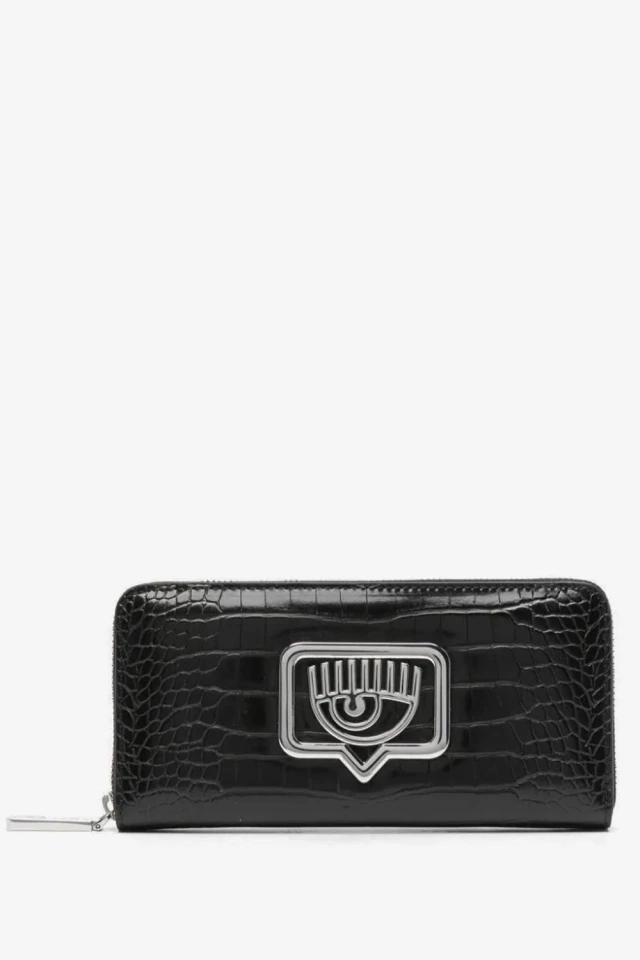 Chiara Ferragni Range B - Eyelike Buckle, Sketch 12 Γυναικείο Πορτοφόλι Μαύρο