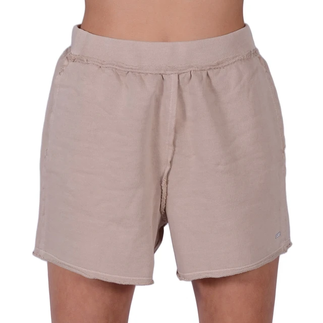 Tom Tailor 4Th 104 Easy Sweat Shorts  Γυναικειο Μπεζ