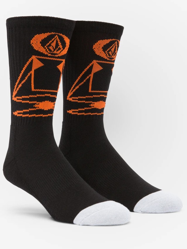 Volcom Skate Vitals Remy S Sock Pr Κάλτσες Μαύρες