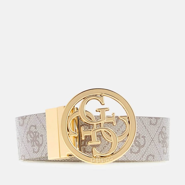 Guess Noelle Adj & Rev Pant Belt H35 Γυναικεία Ζώνη Διπλής Οψης Γκρι