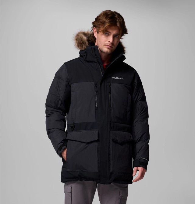 Columbia Marquam Peak Fusion™ II Parka Ανδρικό Μπουφάν Μαύρο